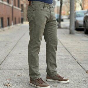 Polo Ralph Lauren Chino pants slim straight olive green size 36x34